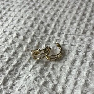 Elegant Gold Hoop Earrings